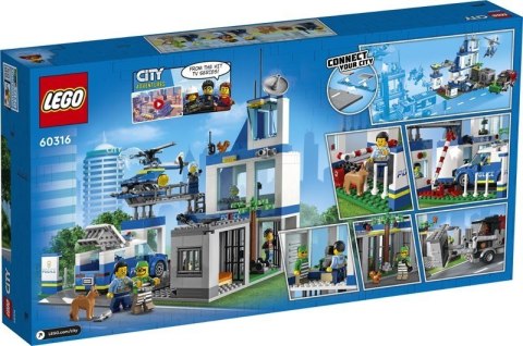 LEGO City 60316 Posterunek policji LEGO City 60316 Posterunek policji