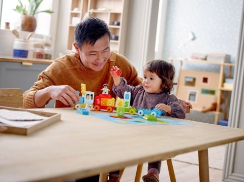 LEGO DUPLO 10954 Pociąg z cyferkami nauka liczenia LEGO DUPLO 10954 Pociąg z cyferkami nauka liczenia