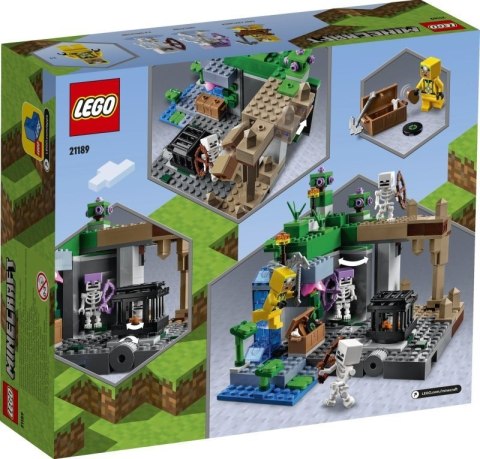 LEGO Minecraft 21189 Lochy Szkieletów LEGO Minecraft 21189 Lochy Szkieletów