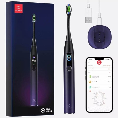 Szczoteczka soniczna Oclean X Pro (fioletowy) Szczoteczka soniczna Oclean X Pro (fioletowy)