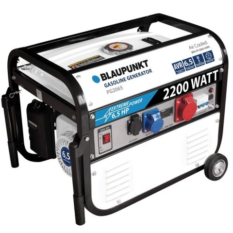 Agregat prądotwórczy / generator 2,2 kW Blaupunkt 6,5 KM BPG-TP-2065-A38X Agregat prądotwórczy / generator 2,2 kW Blaupunkt 6,5 KM BPG-TP-2065-A38X