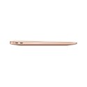 Apple MacBook Air 2021 M1 8-core CPU & 7-core GPU 13,3"WQXGA Retina IPS  8GB DDR4 SSD256 TB3 ALU macOS Big Sur - Gold (WYPRZEDAŻ
