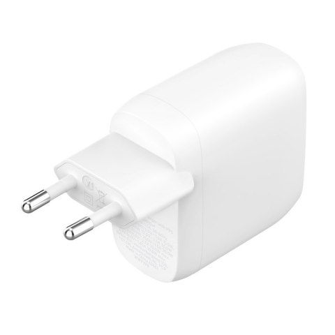 BELKIN ŁADOWARKA 30W 2X USB-C, PD 60W, BIAŁA BELKIN ŁADOWARKA 30W 2X USB-C, PD 60W, BIAŁA