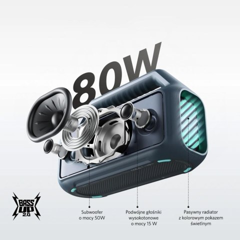 Głośnik Soundcore Boom 2 Niebieski Głośnik Soundcore Boom 2 Niebieski