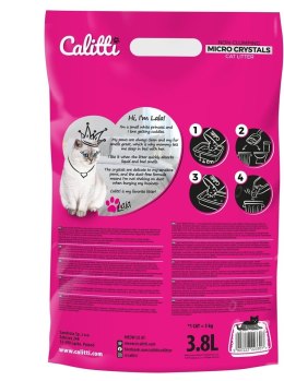 CALITTI Micro Crystals - żwirek silikonowy 3,8l (WYPRZEDAŻ)