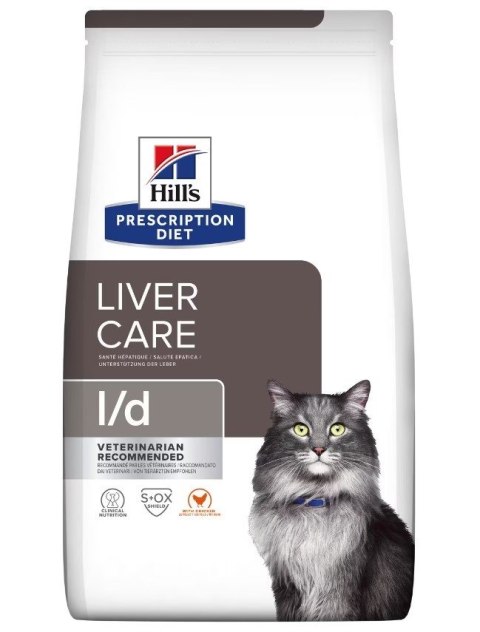 Hill's PD l/d liver care, chicken,dla kota 1.5 kg Hill's PD l/d liver care, chicken,dla kota 1.5 kg