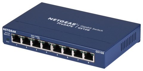 Switch NETGEAR GS108GE (8x 10/100/1000Mbps) Switch NETGEAR GS108GE (8x 10/100/1000Mbps)