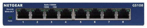 Switch NETGEAR GS108GE (8x 10/100/1000Mbps) Switch NETGEAR GS108GE (8x 10/100/1000Mbps)