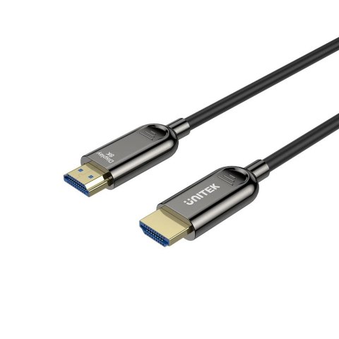 UNITEK KABEL OPTYCZNY HDMI 2.1 Active Optical Cable 8K / 4K 144Hz 15M UNITEK KABEL OPTYCZNY HDMI 2.1 Active Optical Cable 8K / 4K 144Hz 15M