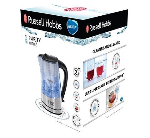 Czajnik elektryczny Russel Hobbs Purity 22850-70 (2200W 1.5l; kolor srebrny) Czajnik elektryczny Russel Hobbs Purity 22850-70 (2200W 1.5l; kolor srebrny)