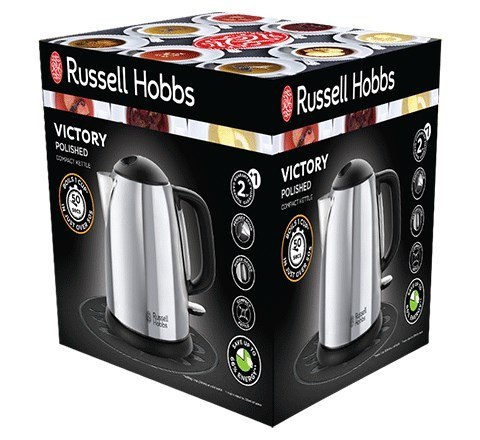 Czajnik elektryczny Russel Hobbs Victory 24990-70 (2400W 1l; kolor srebrny) Czajnik elektryczny Russel Hobbs Victory 24990-70 (2400W 1l; kolor srebrny)