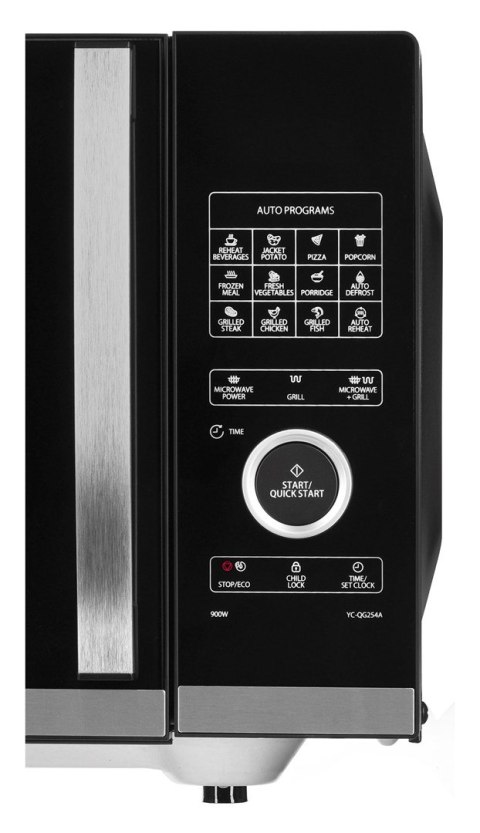 Kuchenka mikrofalowa SHARP YC-QG254AEB Kuchenka mikrofalowa SHARP YC-QG254AEB
