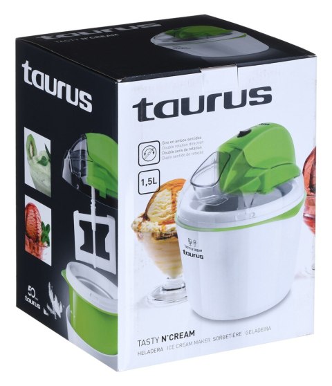 Maszynka do lodów Taurus Tasty'N'Cream 12W (WYPRZEDAŻ) Maszynka do lodów Taurus Tasty'N'Cream 12W (WYPRZEDAŻ)