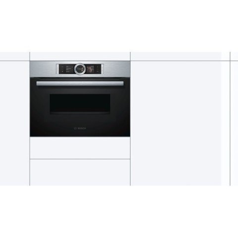 Piekarnik kompaktowy z funkcją mikrofali BOSCH CMG636BS1 Piekarnik kompaktowy z funkcją mikrofali BOSCH CMG636BS1