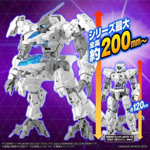 30MM 1/44 eEXM GIG-C02 PROVEDEL (type-COMMAND 02) 30MM 1/44 eEXM GIG-C02 PROVEDEL (type-COMMAND 02)