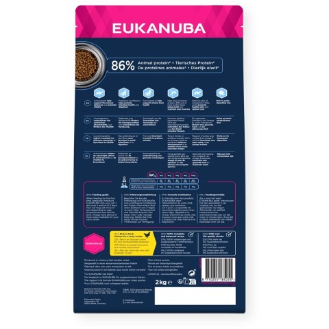 EUKANUBA Adult Sterylised chicken - sucha karma dla kota - 2 kg EUKANUBA Adult Sterylised chicken - sucha karma dla kota - 2 kg