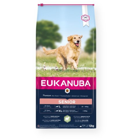 EUKANUBA Senior Lamb & Rice Bag 12kg - sucha karma dla psa - 12 kg EUKANUBA Senior Lamb & Rice Bag 12kg - sucha karma dla psa - 12 kg