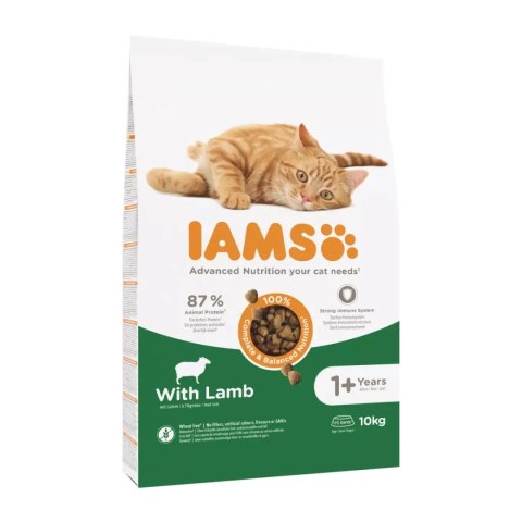 IAMS Vitality cat adult lamb - sucha karma dla kota - 10 kg IAMS Vitality cat adult lamb - sucha karma dla kota - 10 kg
