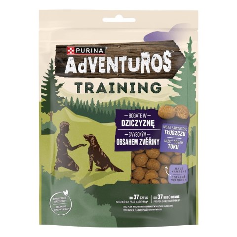 PURINA Adventuros Training dziczyzna - przysmak dla psa - 115g PURINA Adventuros Training dziczyzna - przysmak dla psa - 115g