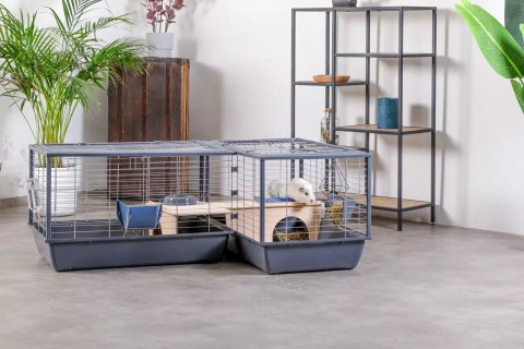 ZOLUX Klatka NEOLIFE CONNECT KRÓLIK I KAWII 80cm sz ZOLUX Klatka NEOLIFE CONNECT KRÓLIK I KAWII 80cm sz