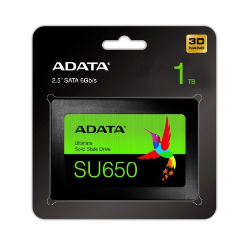 Dysk SSD ADATA Ultimate SU650 1TB 2.5" SATA III Dysk SSD ADATA Ultimate SU650 1TB 2.5" SATA III