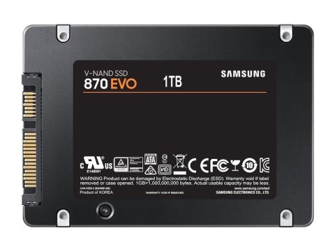 Dysk SSD Samsung 870 EVO MZ-77E1T0B 1TB SATA Dysk SSD Samsung 870 EVO MZ-77E1T0B 1TB SATA
