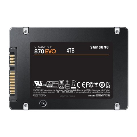 Dysk SSD Samsung 870 EVO MZ-77E4T0B/EU 4TB SATA Dysk SSD Samsung 870 EVO MZ-77E4T0B/EU 4TB SATA