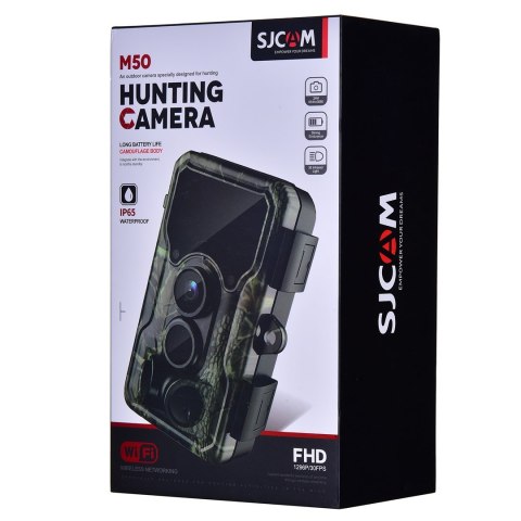 Kamera obserwacyjna SJCAM M50 MYŚLIWSKA FOTOPUŁAPKA GREEN Kamera obserwacyjna SJCAM M50 MYŚLIWSKA FOTOPUŁAPKA GREEN
