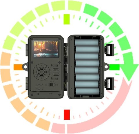 Kamera obserwacyjna SJCAM M50 MYŚLIWSKA FOTOPUŁAPKA GREEN Kamera obserwacyjna SJCAM M50 MYŚLIWSKA FOTOPUŁAPKA GREEN