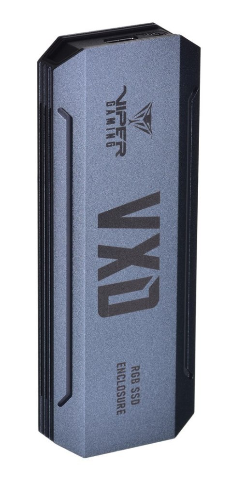 PATRIOT VXD obudowa SSD USB3.2 M.2 NVMe 1.3 do 2TB Aluminium RGB PATRIOT VXD obudowa SSD USB3.2 M.2 NVMe 1.3 do 2TB Aluminium RGB