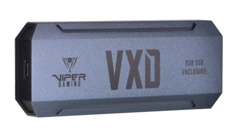 PATRIOT VXD obudowa SSD USB3.2 M.2 NVMe 1.3 do 2TB Aluminium RGB PATRIOT VXD obudowa SSD USB3.2 M.2 NVMe 1.3 do 2TB Aluminium RGB