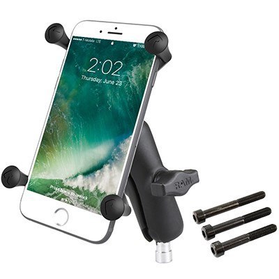 RAM MOUNT Uchwyt X-GRIP™ montowany do kierownicy motocykla ze śrubami M8 RAM-B-367-UN10U RAM MOUNT Uchwyt X-GRIP™ montowany do kierownicy motocykla ze śrubami M8 RAM-B-367-UN10U