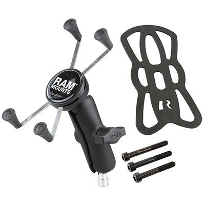 RAM MOUNT Uchwyt X-GRIP™ montowany do kierownicy motocykla ze śrubami M8 RAM-B-367-UN10U RAM MOUNT Uchwyt X-GRIP™ montowany do kierownicy motocykla ze śrubami M8 RAM-B-367-UN10U