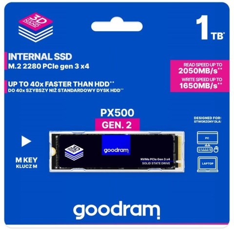 SSD GOODRAM PX500 G.2 1TB SSD GOODRAM PX500 G.2 1TB