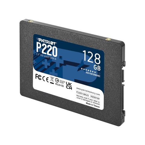 SSD Patriot P220 128GB SATA3 2,5" SSD Patriot P220 128GB SATA3 2,5"