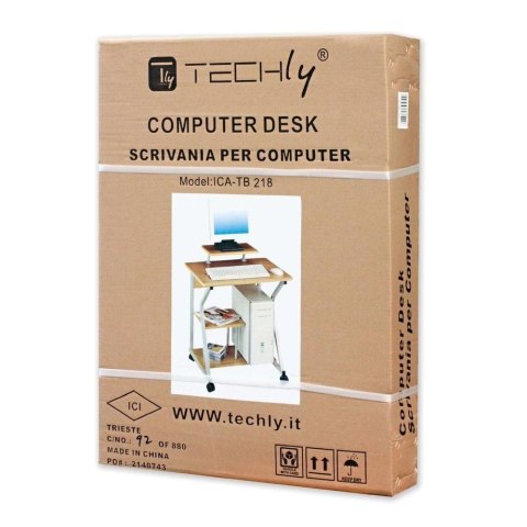 TECHLY MAŁE BIURKO KOMPUTEROWE 700X500 STOLIK Z NA TECHLY MAŁE BIURKO KOMPUTEROWE 700X500 STOLIK Z NA