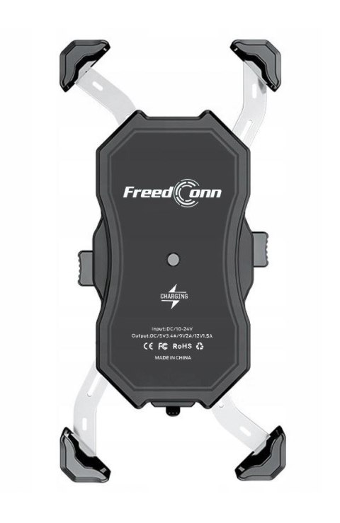 Uchwyt na telefon i ładowarka indukcyjna FreedConn MC1W 15W + USB Uchwyt na telefon i ładowarka indukcyjna FreedConn MC1W 15W + USB