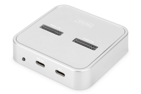 DIGITUS STACJA DOKUJĄCA DO SSD M.2 NVME + M.2 SATA Z CZYTNIKIEM KART SD EXPRESS, USB-C DA-71546 DIGITUS STACJA DOKUJĄCA DO SSD M.2 NVME + M.2 SATA Z CZYTNIKIEM KART SD EXPRESS, USB-C DA-71546