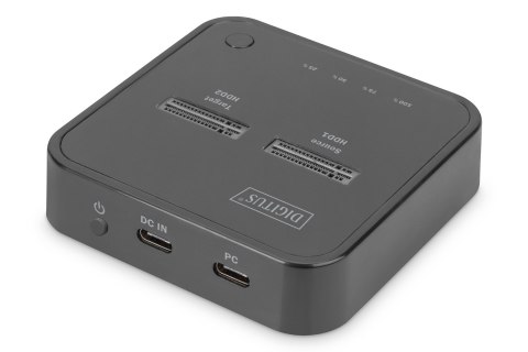 DIGITUS STACJA DOKUJĄCA DO SSD M.2 NVME Z FUNKCJĄ KLONOWANIA OFFLINE, USB-C, CZARNA DA-71545 DIGITUS STACJA DOKUJĄCA DO SSD M.2 NVME Z FUNKCJĄ KLONOWANIA OFFLINE, USB-C, CZARNA DA-71545
