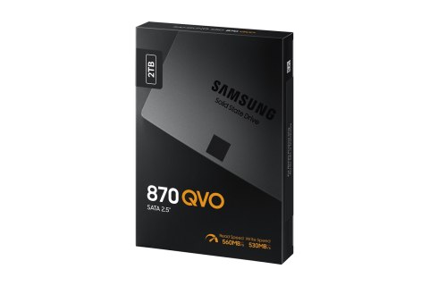 Dysk SSD Samsung 870 QVO 2TB (MZ-77Q2T0BW) Dysk SSD Samsung 870 QVO 2TB (MZ-77Q2T0BW)