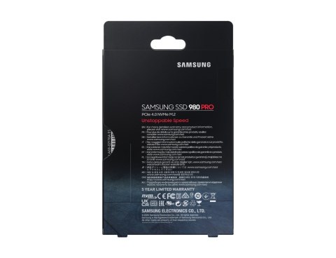 Dysk SSD Samsung 980 PRO MZ-V8P1T0BW 1TB M.2 Dysk SSD Samsung 980 PRO MZ-V8P1T0BW 1TB M.2