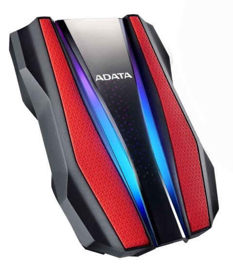 Dysk zewnętrzny HDD ADATA HD770G (1TB; 2.5"; USB 3.2; czerwony) Dysk zewnętrzny HDD ADATA HD770G (1TB; 2.5"; USB 3.2; czerwony)
