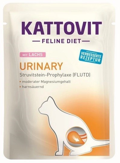 KATTOVIT URINARY Łosoś 85g dla kota KATTOVIT URINARY Łosoś 85g dla kota