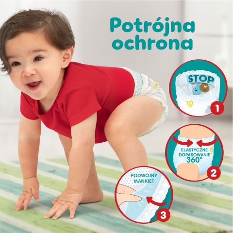 PAMPERS Pieluchomajtki MTH Rozm 6, 15+kg, 132szt PAMPERS Pieluchomajtki MTH Rozm 6, 15+kg, 132szt