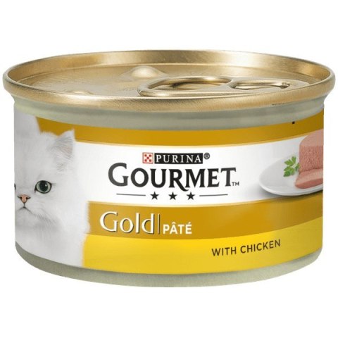 PURINA Gourmet Gold Mus z kurczakiem - mokra karma dla kota - 85g PURINA Gourmet Gold Mus z kurczakiem - mokra karma dla kota - 85g