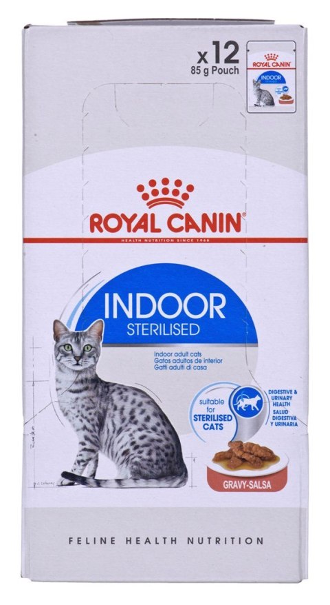 ROYAL CANIN FHN Indoor w galaretce - mokra karma dla kota dorosłego - 12x85 g ROYAL CANIN FHN Indoor w galaretce - mokra karma dla kota dorosłego - 12x85 g