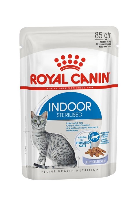 ROYAL CANIN FHN Indoor w galaretce - mokra karma dla kota dorosłego - 12x85 g ROYAL CANIN FHN Indoor w galaretce - mokra karma dla kota dorosłego - 12x85 g