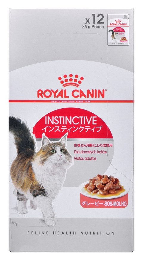 ROYAL CANIN FHN Instinctive w sosie - mokra karma dorosłych kotów - 12x 85 g ROYAL CANIN FHN Instinctive w sosie - mokra karma dorosłych kotów - 12x 85 g