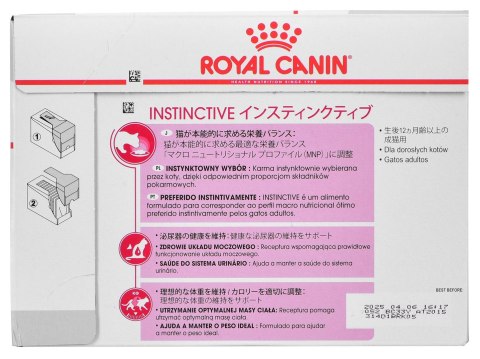 ROYAL CANIN FHN Instinctive w sosie - mokra karma dorosłych kotów - 12x 85 g ROYAL CANIN FHN Instinctive w sosie - mokra karma dorosłych kotów - 12x 85 g