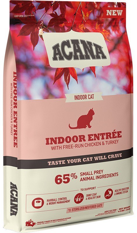 ACANA Indoor Entrée - sucha karma dla kota - 4,5kg ACANA Indoor Entrée - sucha karma dla kota - 4,5kg